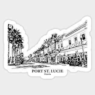 Port St. Lucie - Florida Sticker